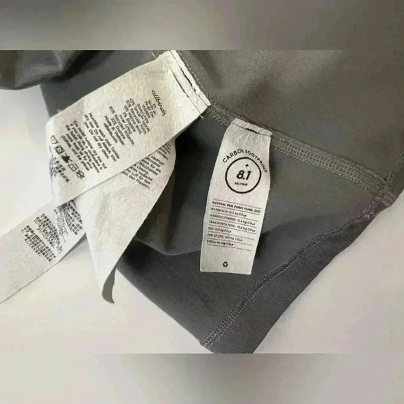 Allbirds Women's Natural Run Form Tank grey athletic racer back workout XS wool - Picture 3 of 10